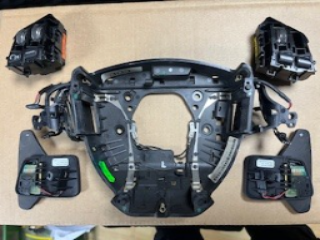 Steering wheel switch packs