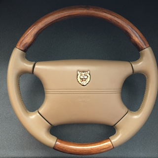 HNA9181AASDC XJ X300 walnut wood / coffee leather steering wheel