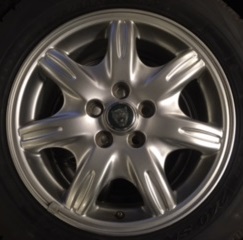16 Inch 7 Spoke wheels with tyres