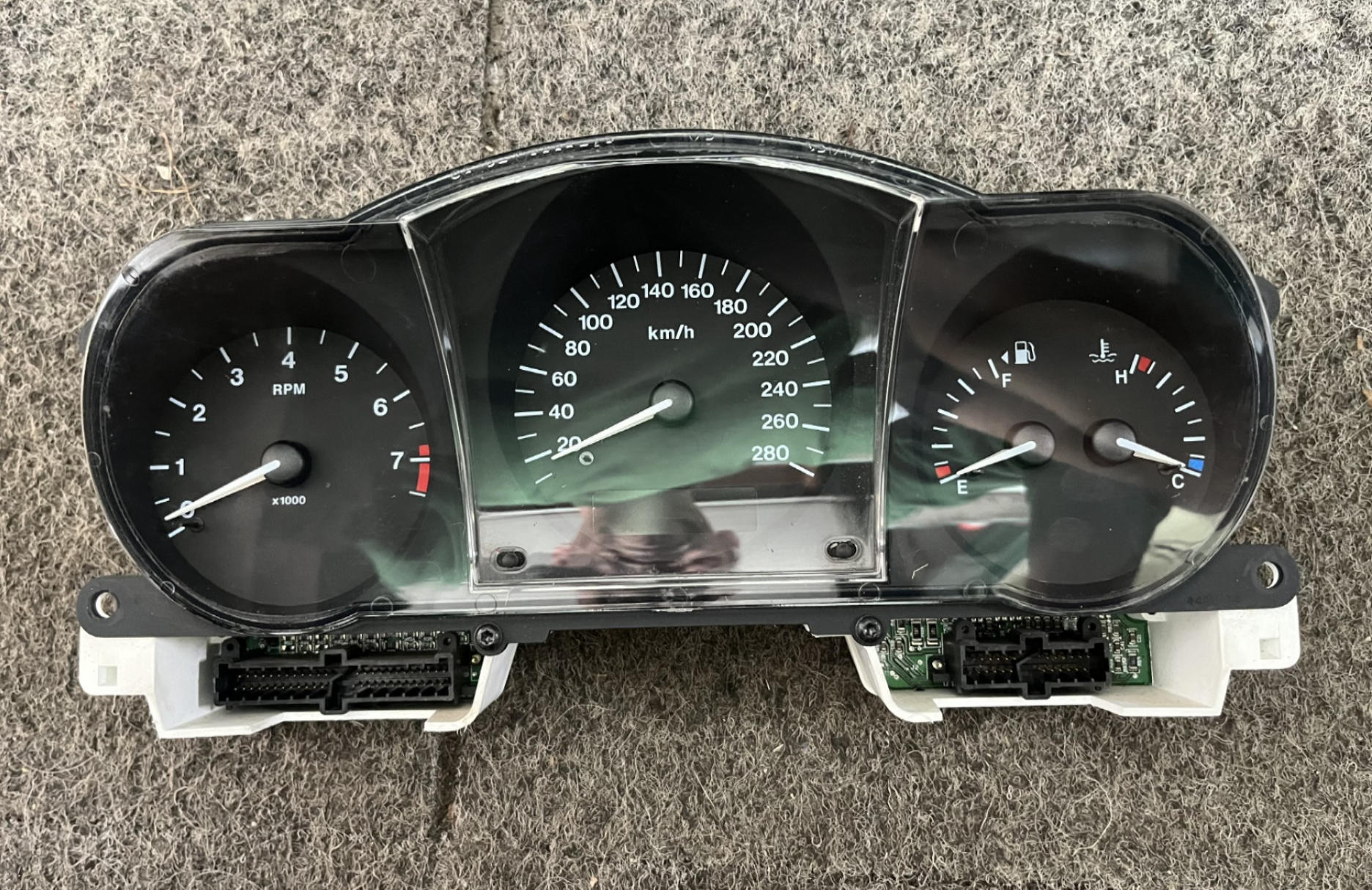 LNC4300BH Early 4.0 Km. Instrument panel